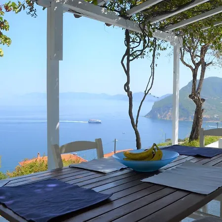 빌라 Elea,suberb Seaview,nearby Beach And Town. 스코펠로스 타운
